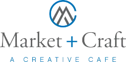Market and Craft creative cafe logo